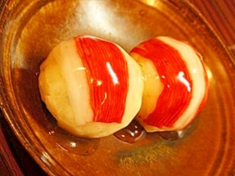 おもてなしにも、レンジで簡単、手毬じゃがいも団子